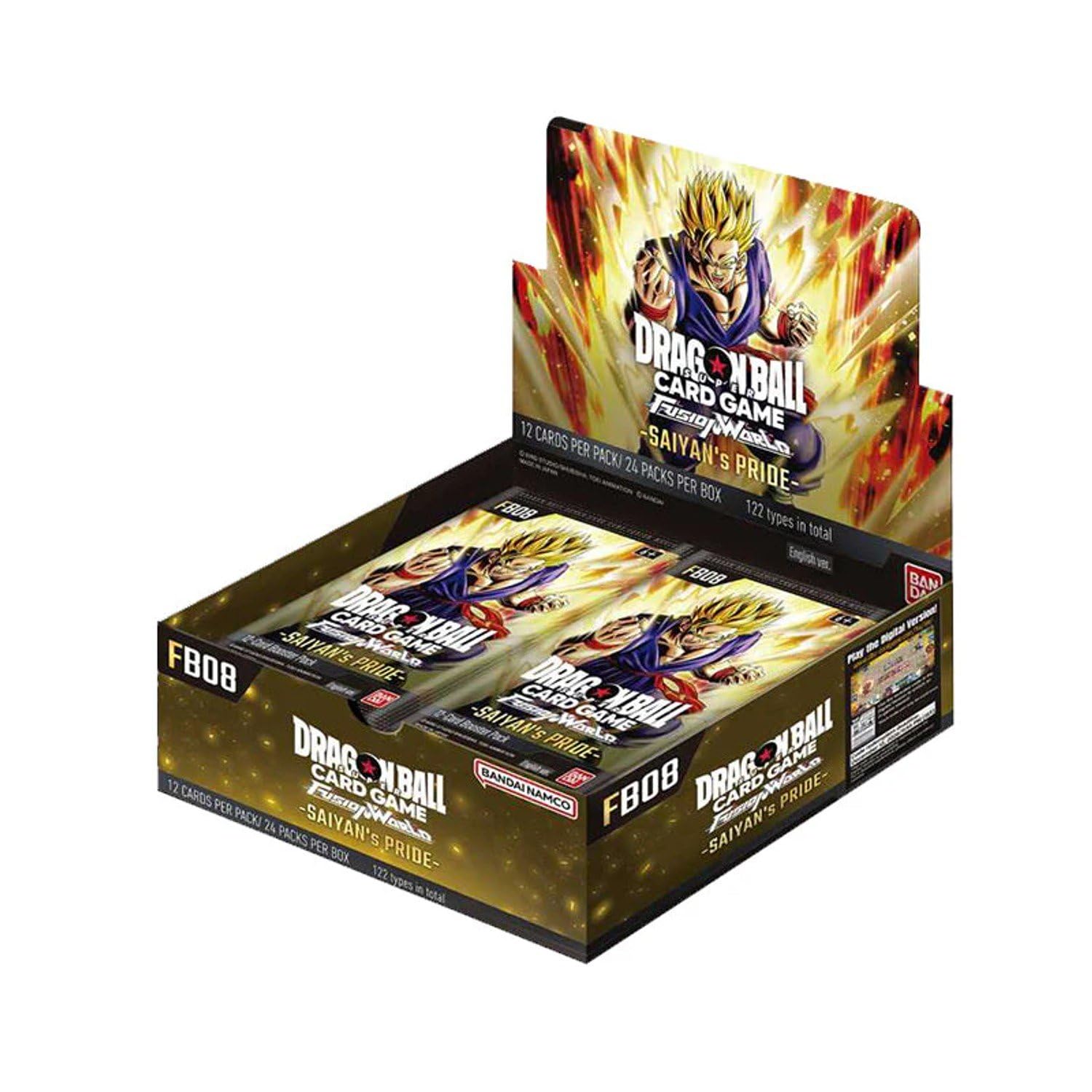 Dragon Ball Super TCG: Fusion World 08 Saiyan's Pride Booster Box